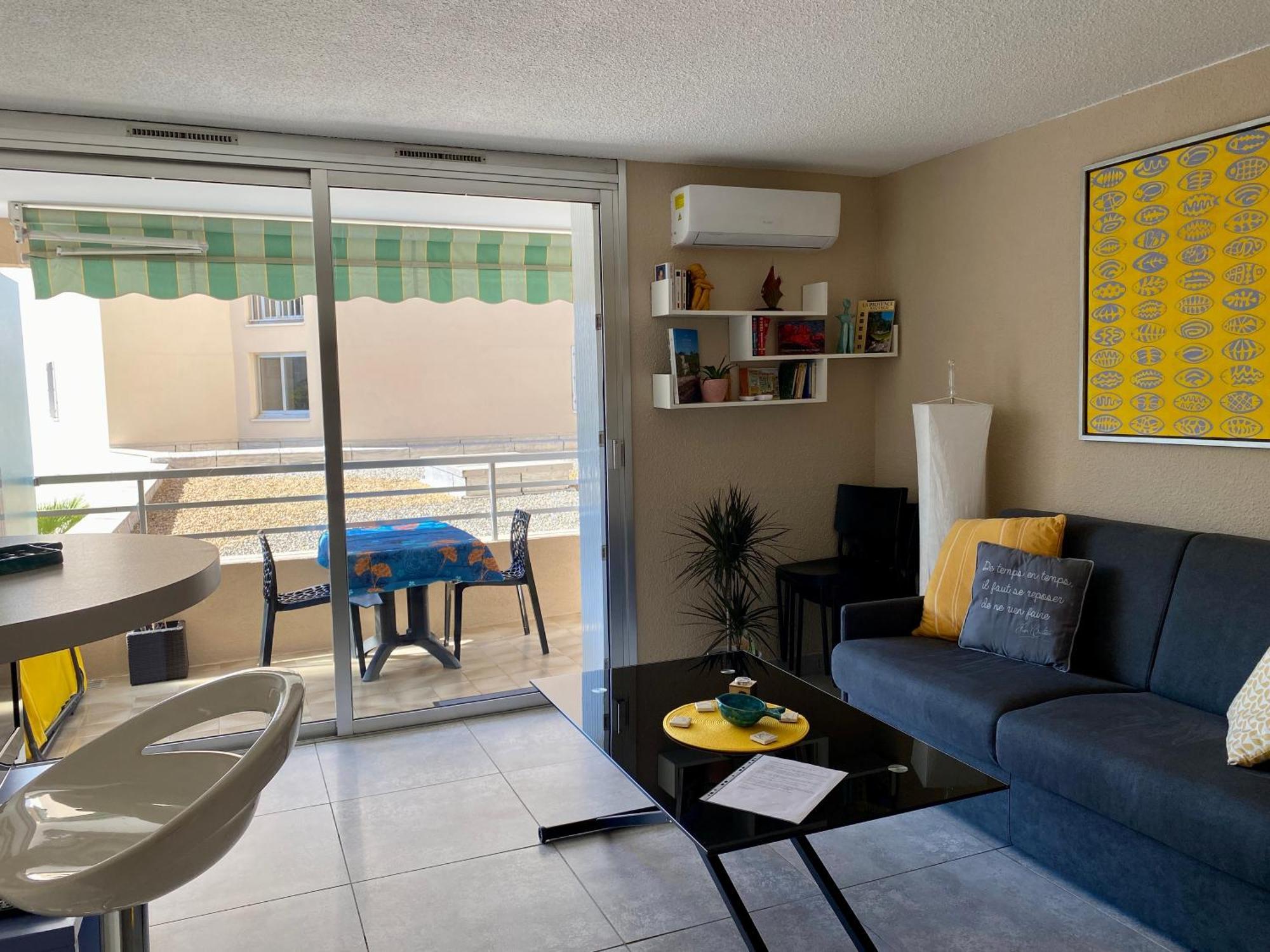 Studio 127, Vue Mer Et Piscine, Port Santa Lucia Saint-Raphael  Luaran gambar